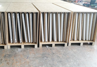 Messetheke Cateringtheke Klappbar KBS wei mit Stellfen