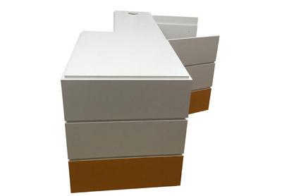 Messetheke Podest Prsenter