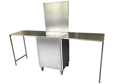 Edelestahltheken Outdoormbel Gartenkchen 