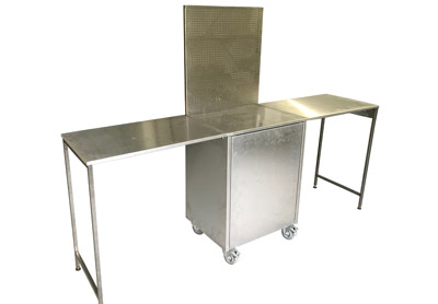 Edelestahltheken Outdoormbel Gartenkchen 