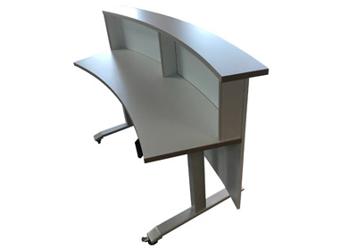 Theke elektrisch hhenvertsellbar Hpl beschichtet